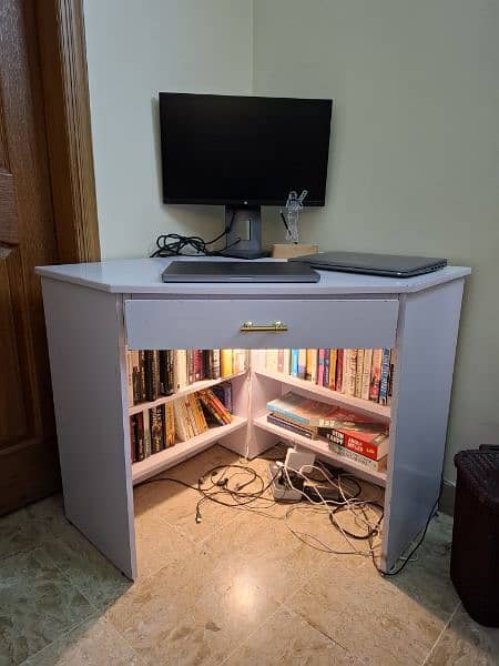 Work/Study Table with book shelves 0