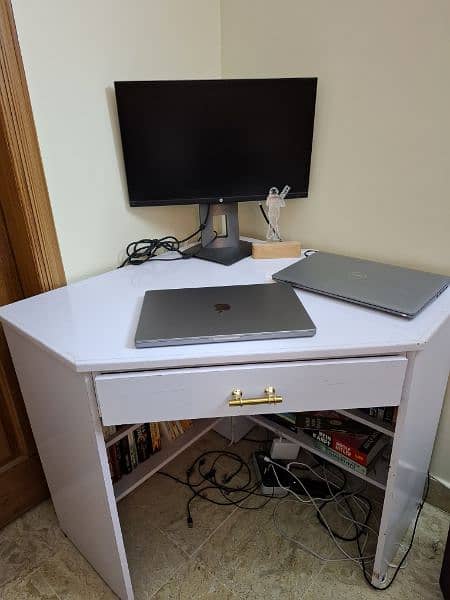 Work/Study Table with book shelves 3