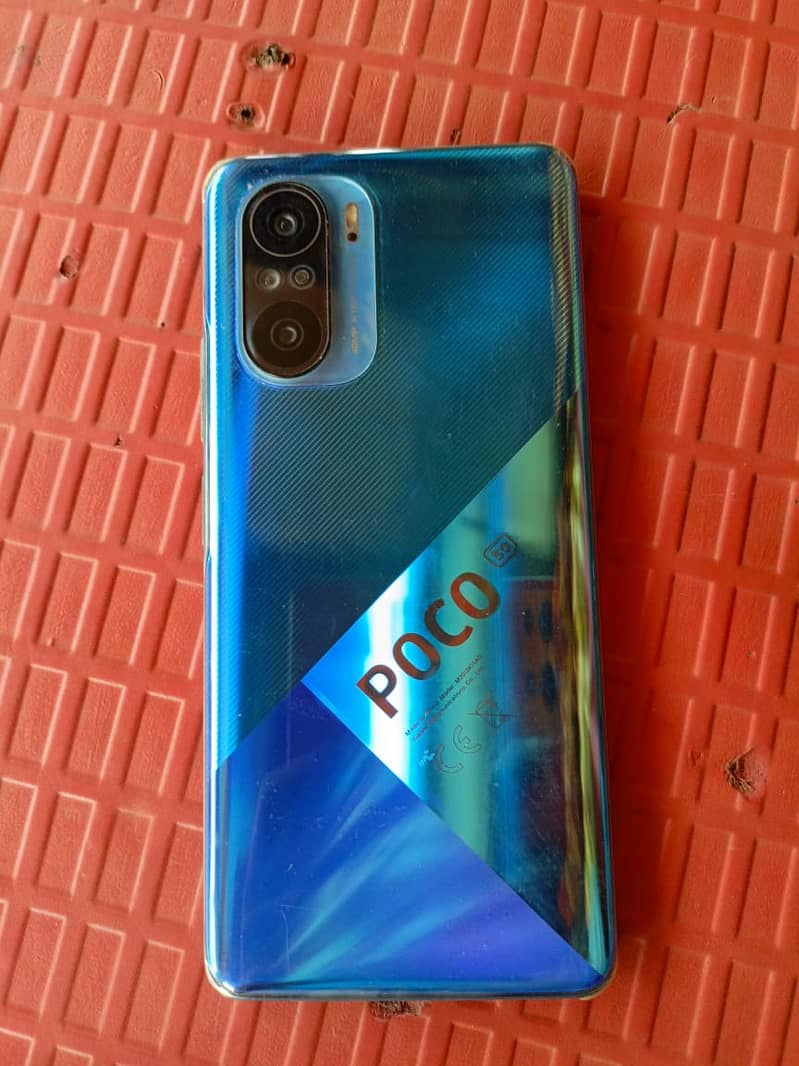 A. o. a I'm selling Poco f3 8gb 256 GB official pta exchange possible 10