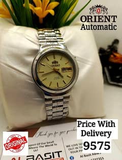 SEIKO 5 CITIZENS ORIENT AUTOMATIC MEN WRIST WATCH 03161737353