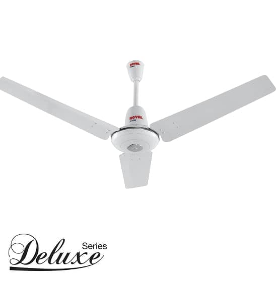 ROYAL DELUXE CEILING FANS-56"/COOPER-(WHITE)- 5