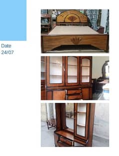 Double bed,Dressing& Showcase