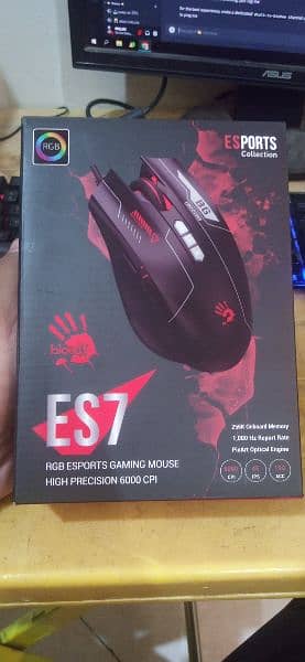 A4TECH BLOODY ES7 RGB ESPORTS GAMING MOUSE 0