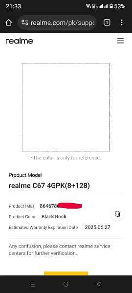 Realme C67 (8/128) Black Rock Color 5
