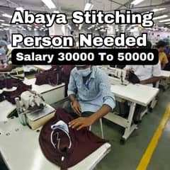Abaya Stitching Person Needed