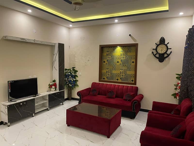 9 Marla corner Furnished House Available for Rent in Bahria town phase 8 Rawalpindi 1