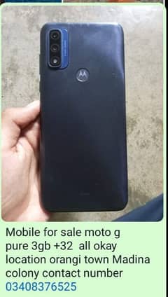 moto g pure. for sale