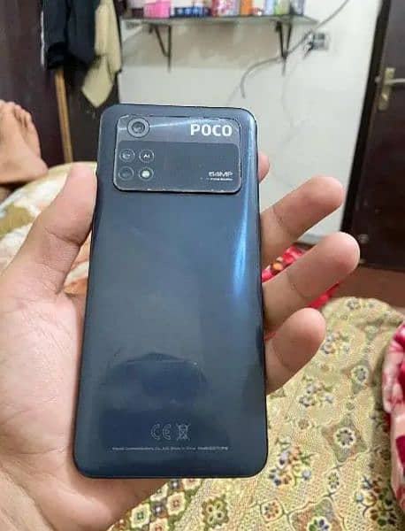 POCO M4 Pro with original box Charger PTA Approved 3