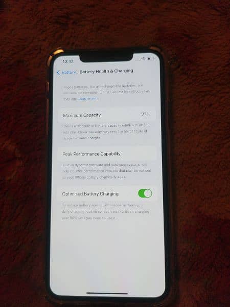 iphone11 pro max all ok memory 256gb Battery 97%water pak 8