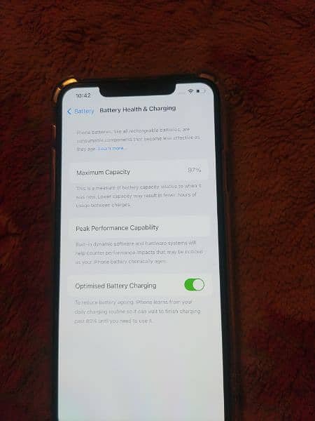 iphone11 pro max all ok memory 256gb Battery 97%water pak 9