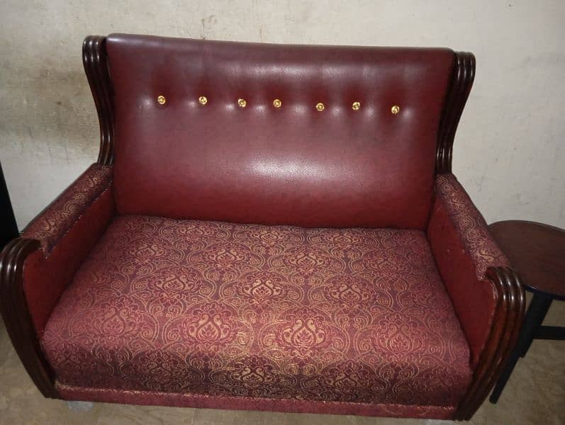 2 Seater pure shesham wood . . . Luxury Sofa 0