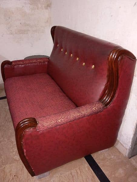 2 Seater pure shesham wood . . . Luxury Sofa 1