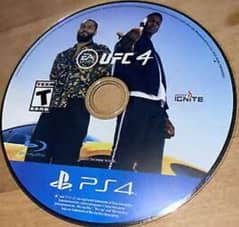 Cricket 22 and UFC 4 ps4 game