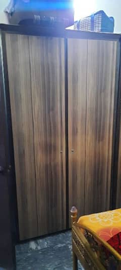 wooden cupboards