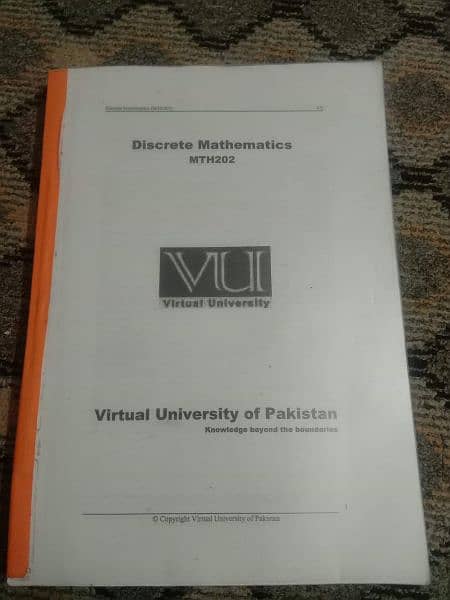 Virtual University Handouts All Pakistan delivery 2