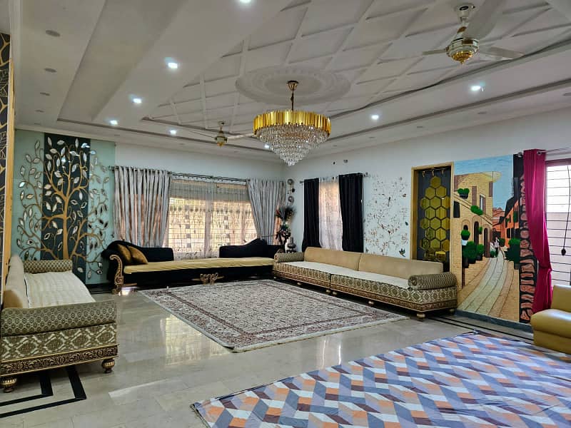1 kanal Brand New luxury Spanish House available For rent Prime Location Near ucp University or Emporium Mall, Shaukat Khanum Hospital 0