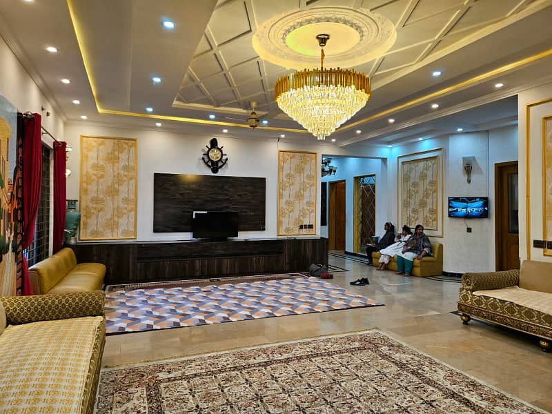 1 kanal Brand New luxury Spanish House available For rent Prime Location Near ucp University or Emporium Mall, Shaukat Khanum Hospital 1