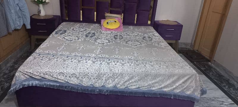 Bed set with side tables / Sofa set/ Dressing table / Chairs 4