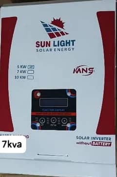 Sun light 7 kva inverter