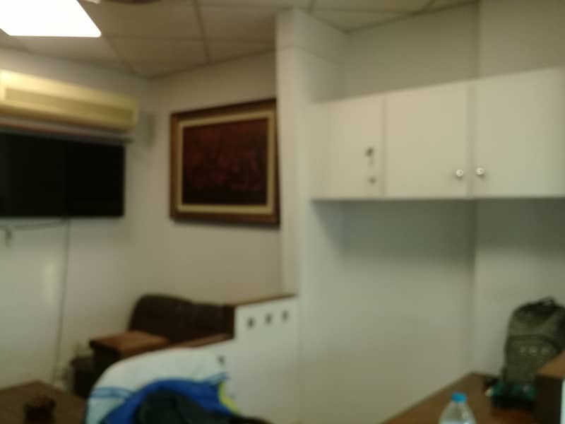 I-8 MARKAZ 836 SQ. FEET FULLY FURNISHED OFFICE REAL PICS ATTACHED 9