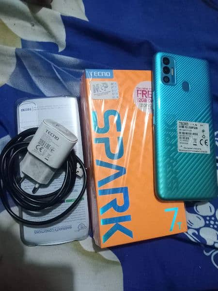 Tecno spark 7 T 0