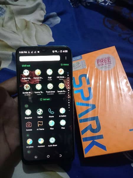 Tecno spark 7 T 8