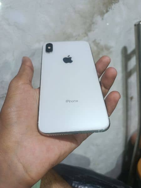 I phone XsMax water pack PTA approved 64 GB 81% health 10/10 5