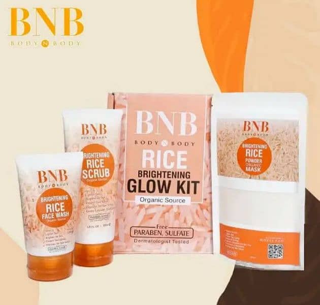 BNB Rice Whitening Cream l Face Bright l 0323-4536375 3