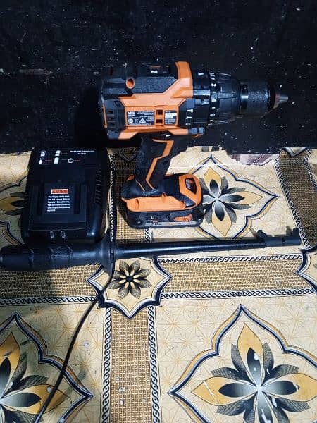 AEG brushless Hammer drill machine 1