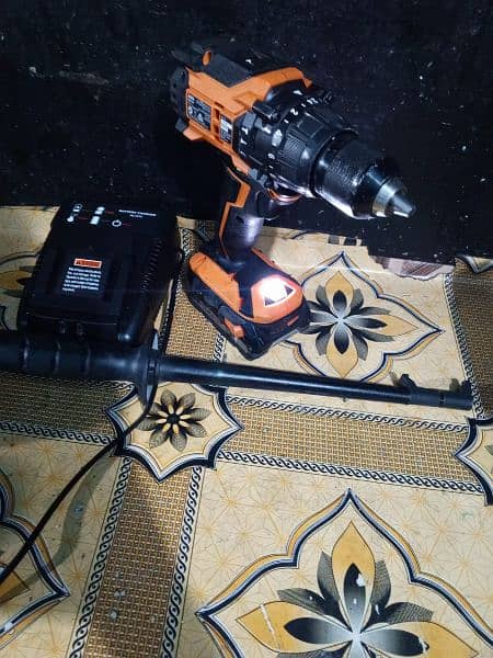 AEG brushless Hammer drill machine 4