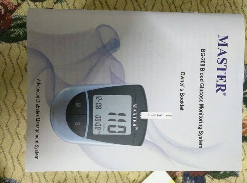 Master Glucometer with 10 free strips
accurate result 
easy to use 2
