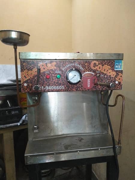 pressure ice cream machine, slush machine and coffee machine 2