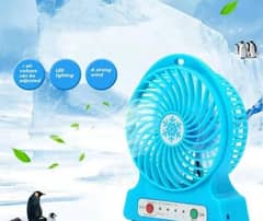 Portable Small Rechargeable Fan in all colors