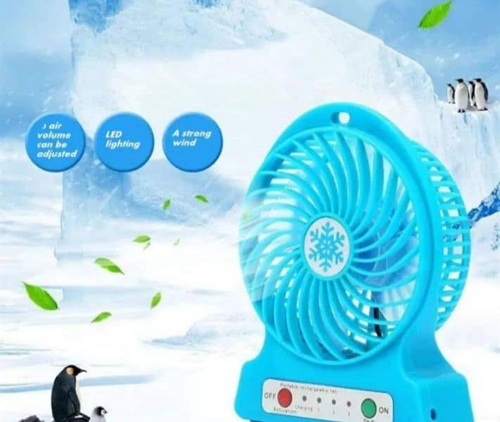 Portable Small Rechargeable Fan in all colors 0