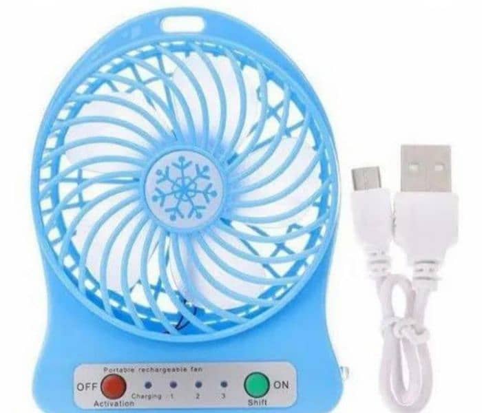 Portable Small Rechargeable Fan in all colors 2