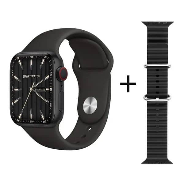 X90 Max Smart Watch With 2 Steps Big Box 3