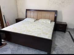 bed set with mattress