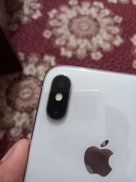iPhone X PTA APPROVED with box all ok all genuine only screen dot 3