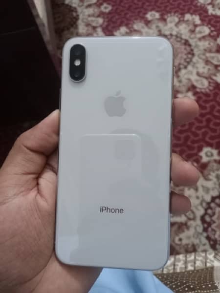 iPhone X PTA APPROVED with box all ok all genuine only screen dot 9
