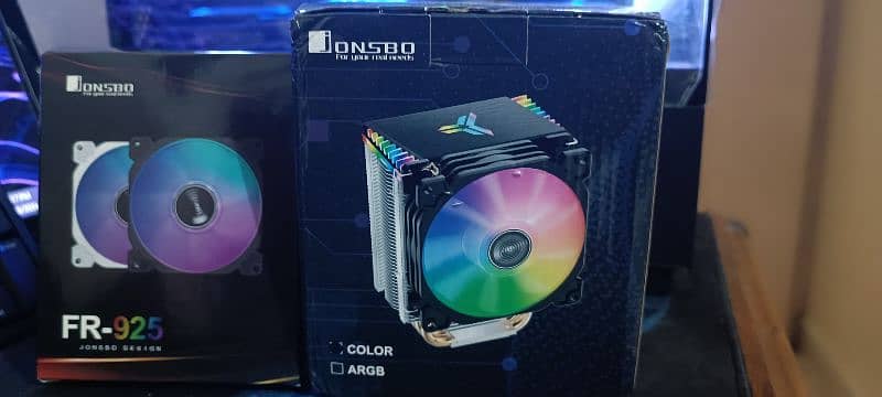 RGB CPU Heat Sink 4 pipes radiator 6