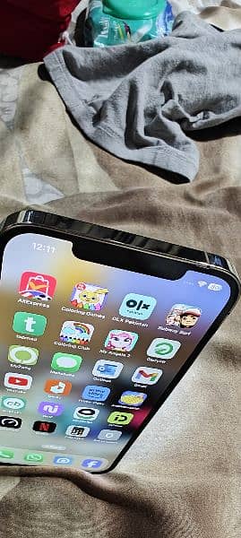 iPhone 12 pro max 256 GB non PTA, factory unlocked, 83 health 5