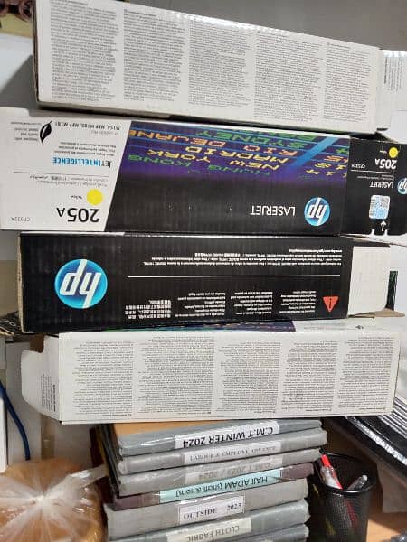 HP 205a empty 3