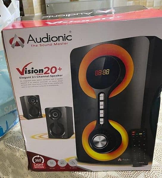 Brand new audionic vision 20+ speaker 1