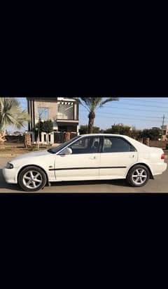 Honda Civic Modified 1995 Model White color Genuine condition 0