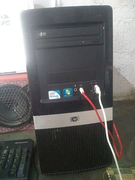 Core i3 2nd Gen HP TOWER With 17" Lcd For Sell 1