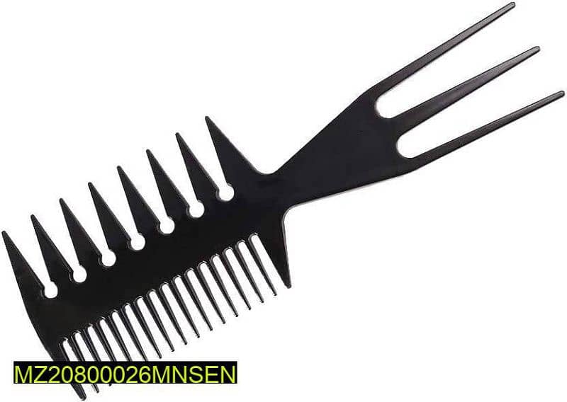 3 in 1 Professional Teasing Comb Dye Comb Pic Hair Wide Teeth Comb 0