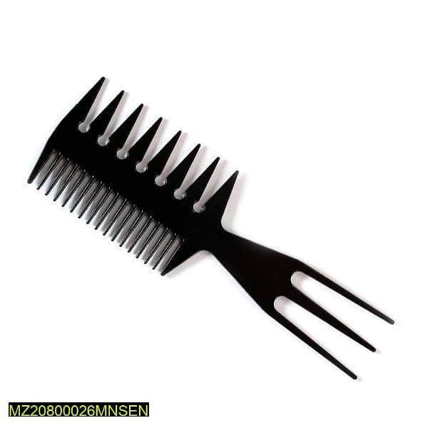 3 in 1 Professional Teasing Comb Dye Comb Pic Hair Wide Teeth Comb 1