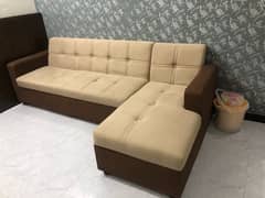 used L shape sofa set 0