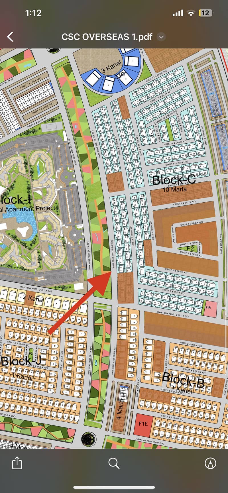 Capital Smart City 10 Marla Possession Plot Park Face Main Road 0