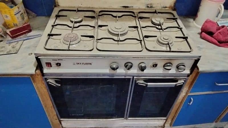 Sky Flame Gas Oven and Stove 0